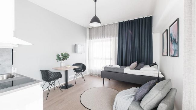 Forenom Aparthotel Helsinki Pikku Huopalahti Oda fotoğraf